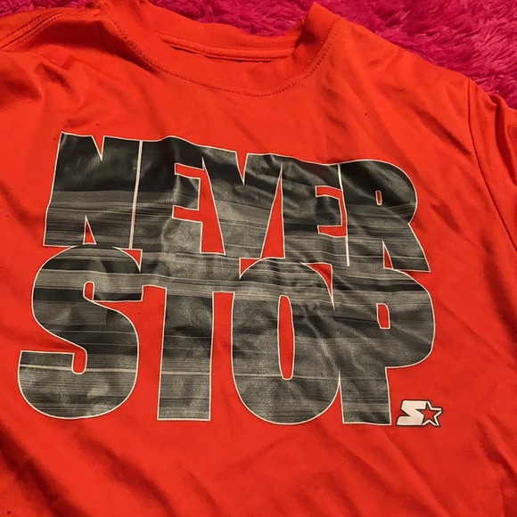 Starter Dri-Star Active “NEVER STOP” Shirt - Picture 2 of 4